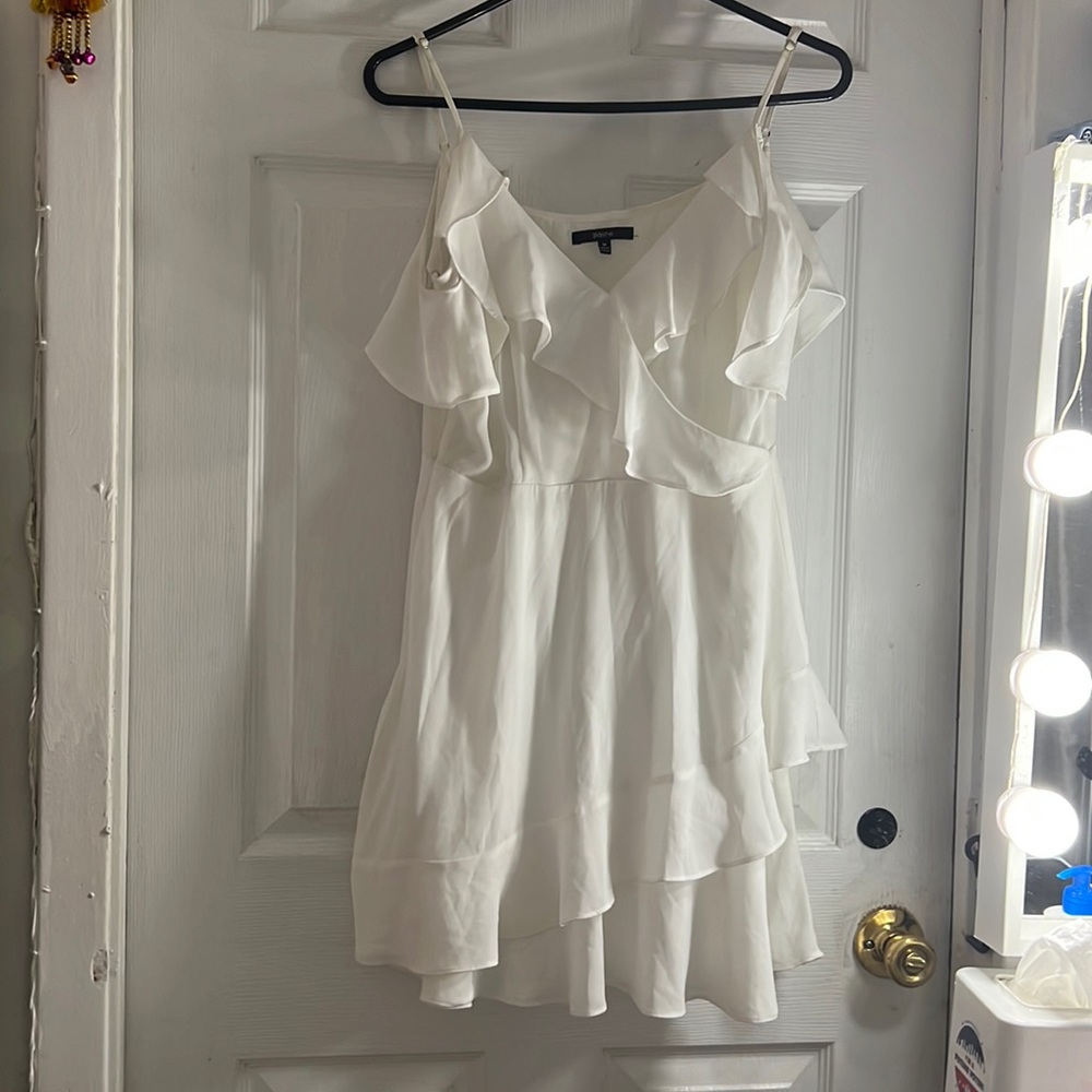 White Layered Dress